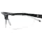 Ge Safety Glasses, Anti-Scratch, Clear Lens, Gray Frame GE308C - alternate 2